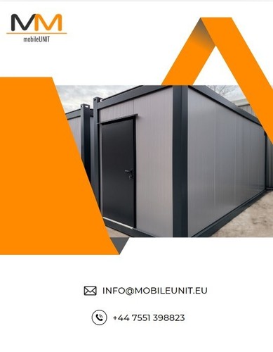 20ft 8ft office container - 8ft',