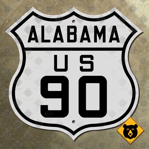 Alabama route highway - 90,
